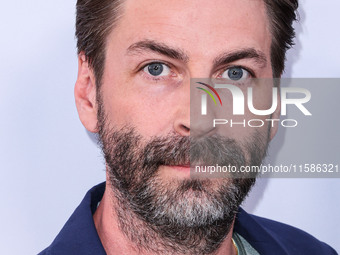 Jon Watts arrives at the Los Angeles Premiere Of Apple TV+'s 'Wolfs' held at the TCL Chinese Theatre IMAX on September 18, 2024 in Hollywood...