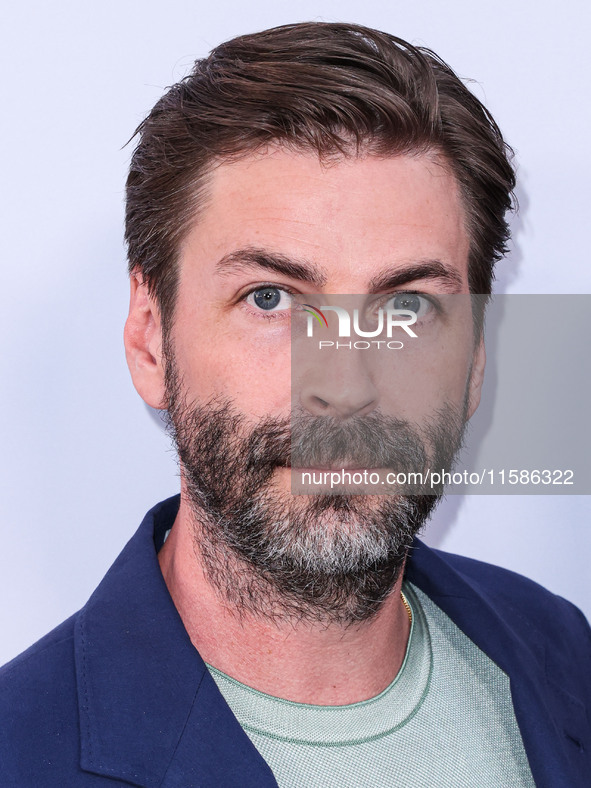 Jon Watts arrives at the Los Angeles Premiere Of Apple TV+'s 'Wolfs' held at the TCL Chinese Theatre IMAX on September 18, 2024 in Hollywood...