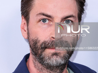 Jon Watts arrives at the Los Angeles Premiere Of Apple TV+'s 'Wolfs' held at the TCL Chinese Theatre IMAX on September 18, 2024 in Hollywood...