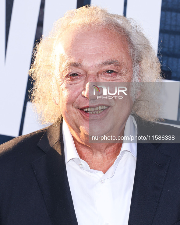 Zlatko Buric arrives at the Los Angeles Premiere Of Apple TV+'s 'Wolfs' held at the TCL Chinese Theatre IMAX on September 18, 2024 in Hollyw...