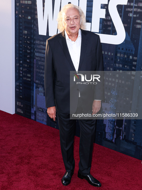 Zlatko Buric arrives at the Los Angeles Premiere Of Apple TV+'s 'Wolfs' held at the TCL Chinese Theatre IMAX on September 18, 2024 in Hollyw...