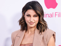 Richa Moorjani arrives at the Los Angeles Premiere Of Apple TV+'s 'Wolfs' held at the TCL Chinese Theatre IMAX on September 18, 2024 in Holl...