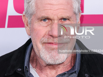 Ron Perlman arrives at the Los Angeles Premiere Of Apple TV+'s 'Wolfs' held at the TCL Chinese Theatre IMAX on September 18, 2024 in Hollywo...