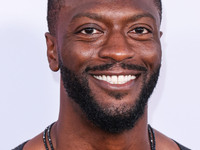 Aldis Hodge arrives at the Los Angeles Premiere Of Apple TV+'s 'Wolfs' held at the TCL Chinese Theatre IMAX on September 18, 2024 in Hollywo...