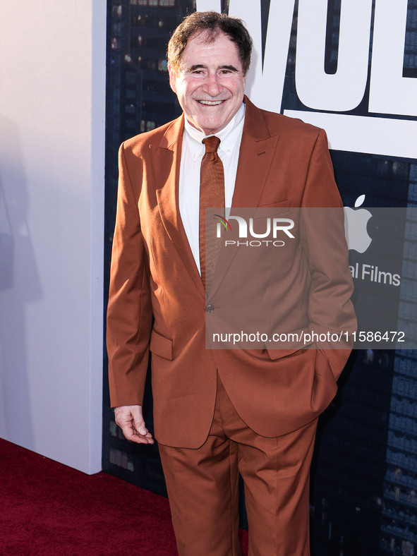 Richard Kind arrives at the Los Angeles Premiere Of Apple TV+'s 'Wolfs' held at the TCL Chinese Theatre IMAX on September 18, 2024 in Hollyw...