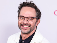 Nick Kroll arrives at the Los Angeles Premiere Of Apple TV+'s 'Wolfs' held at the TCL Chinese Theatre IMAX on September 18, 2024 in Hollywoo...