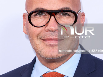 Billy Zane arrives at the Los Angeles Premiere Of Apple TV+'s 'Wolfs' held at the TCL Chinese Theatre IMAX on September 18, 2024 in Hollywoo...