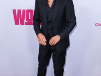 George Clooney arrives at the Los Angeles Premiere Of Apple TV+'s 'Wolfs' held at the TCL Chinese Theatre IMAX on September 18, 2024 in Holl...