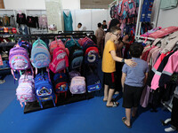 The 3rd edition of the back-to-school fair in Algiers, Algeria, on September 18, 2024, aims to ensure the availability of school and office...