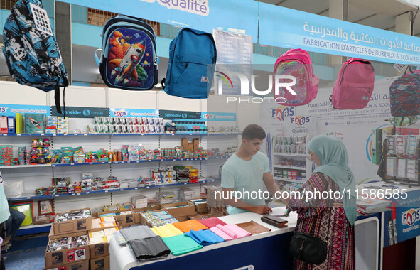 The 3rd edition of the back-to-school fair in Algiers, Algeria, on September 18, 2024, aims to ensure the availability of school and office...