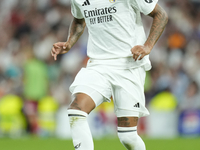 Eder Militao centre-back of Real Madrid and Brazil during the UEFA Champions League 2024/25 League Phase MD1 match between Real Madrid C.F....