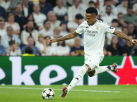 Eder Militao centre-back of Real Madrid and Brazil during the UEFA Champions League 2024/25 League Phase MD1 match between Real Madrid C.F....