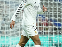 Jude Bellingham central midfield of Real Madrid and England lament a failed occasion during the UEFA Champions League 2024/25 League Phase M...