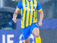 Valeriy Bondar of FC Shakhtar Donetsk during the UEFA Champions League 2024/25 League Phase MD1 match between Bologna FC and FC Shakhtar Don...