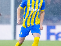 Dmytro Kryskiv of FC Shakhtar Donetsk during the UEFA Champions League 2024/25 League Phase MD1 match between Bologna FC and FC Shakhtar Don...