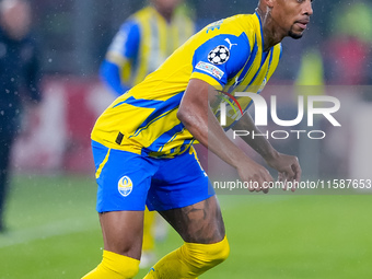 Pedrinho of FC Shakhtar Donetsk during the UEFA Champions League 2024/25 League Phase MD1 match between Bologna FC and FC Shakhtar Donetsk a...