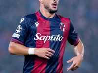 Riccardo Orsolini of Bologna FC looks on during the UEFA Champions League 2024/25 League Phase MD1 match between Bologna FC and FC Shakhtar...