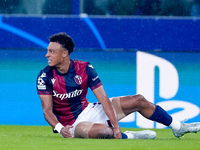 Dan Ndoye of Bologna FC during the UEFA Champions League 2024/25 League Phase MD1 match between Bologna FC and FC Shakhtar Donetsk at Stadio...