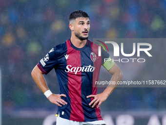 Riccardo Orsolini of Bologna FC looks on during the UEFA Champions League 2024/25 League Phase MD1 match between Bologna FC and FC Shakhtar...