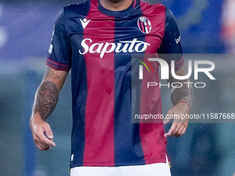 Santiago Castro of Bologna FC looks on during the UEFA Champions League 2024/25 League Phase MD1 match between Bologna FC and FC Shakhtar Do...