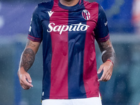 Santiago Castro of Bologna FC looks on during the UEFA Champions League 2024/25 League Phase MD1 match between Bologna FC and FC Shakhtar Do...