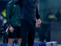 Marino Pusic head coach of FC Shakhtar Donetsk gestures during the UEFA Champions League 2024/25 League Phase MD1 match between Bologna FC a...