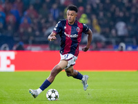 Dan Ndoye of Bologna FC during the UEFA Champions League 2024/25 League Phase MD1 match between Bologna FC and FC Shakhtar Donetsk at Stadio...