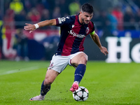 Riccardo Orsolini of Bologna FC during the UEFA Champions League 2024/25 League Phase MD1 match between Bologna FC and FC Shakhtar Donetsk a...