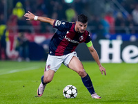 Riccardo Orsolini of Bologna FC during the UEFA Champions League 2024/25 League Phase MD1 match between Bologna FC and FC Shakhtar Donetsk a...