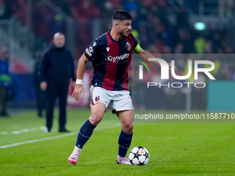 Riccardo Orsolini of Bologna FC during the UEFA Champions League 2024/25 League Phase MD1 match between Bologna FC and FC Shakhtar Donetsk a...