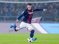 Sam Beukema of Bologna FC during the UEFA Champions League 2024/25 League Phase MD1 match between Bologna FC and FC Shakhtar Donetsk at Stad...