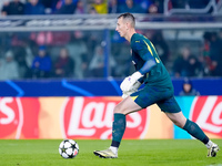 Dmytro Riznyk of FC Shakhtar Donetsk during the UEFA Champions League 2024/25 League Phase MD1 match between Bologna FC and FC Shakhtar Done...