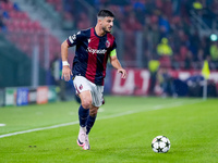 Riccardo Orsolini of Bologna FC during the UEFA Champions League 2024/25 League Phase MD1 match between Bologna FC and FC Shakhtar Donetsk a...