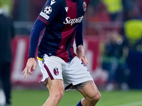 Stefan Posch of Bologna FC during the UEFA Champions League 2024/25 League Phase MD1 match between Bologna FC and FC Shakhtar Donetsk at Sta...