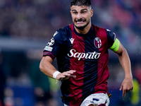 Riccardo Orsolini of Bologna FC during the UEFA Champions League 2024/25 League Phase MD1 match between Bologna FC and FC Shakhtar Donetsk a...