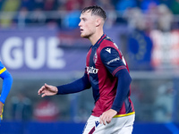 Sam Beukema of Bologna FC looks on during the UEFA Champions League 2024/25 League Phase MD1 match between Bologna FC and FC Shakhtar Donets...