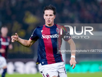 Giovanni Fabbian of Bologna FC during the UEFA Champions League 2024/25 League Phase MD1 match between Bologna FC and FC Shakhtar Donetsk at...