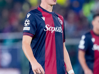 Giovanni Fabbian of Bologna FC looks on during the UEFA Champions League 2024/25 League Phase MD1 match between Bologna FC and FC Shakhtar D...