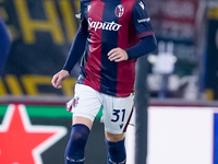 Sam Beukema of Bologna FC during the UEFA Champions League 2024/25 League Phase MD1 match between Bologna FC and FC Shakhtar Donetsk at Stad...