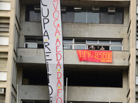 In Rio de Janeiro, Brazil, on September 19, 2024, UERJ student movement resists and demands the return of scholarship cuts, occupying the UE...