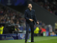 Diego Pablo Cholo Simeone head coach of Atletico de Madrid gives instructions during the UEFA Champions League 2024/25 League Phase MD1 matc...