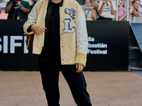 Noemie Merlant arrives at the Maria Cristina Hotel during the 72nd San Sebastian International Film Festival in San Sebastian, Spain, on Sep...