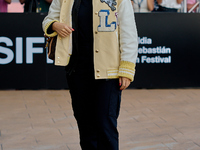 Noemie Merlant arrives at the Maria Cristina Hotel during the 72nd San Sebastian International Film Festival in San Sebastian, Spain, on Sep...