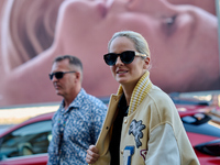 Noemie Merlant arrives at the Maria Cristina Hotel during the 72nd San Sebastian International Film Festival in San Sebastian, Spain, on Sep...