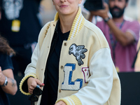 Noemie Merlant arrives at the Maria Cristina Hotel during the 72nd San Sebastian International Film Festival in San Sebastian, Spain, on Sep...