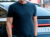 Javier Bardem arrives at the Maria Cristina Hotel during the 72nd San Sebastian International Film Festival in San Sebastian, Spain, on Sept...