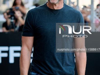 Javier Bardem arrives at the Maria Cristina Hotel during the 72nd San Sebastian International Film Festival in San Sebastian, Spain, on Sept...