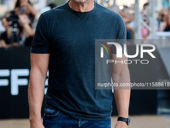 Javier Bardem arrives at the Maria Cristina Hotel during the 72nd San Sebastian International Film Festival in San Sebastian, Spain, on Sept...