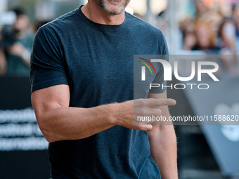 Javier Bardem arrives at the Maria Cristina Hotel during the 72nd San Sebastian International Film Festival in San Sebastian, Spain, on Sept...