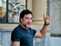 Javier Bardem arrives at the Maria Cristina Hotel during the 72nd San Sebastian International Film Festival in San Sebastian, Spain, on Sept...